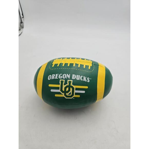 OREGON DUCKS FOOTBALL Vintage Collectible Plush Football - Picture 3 of 5